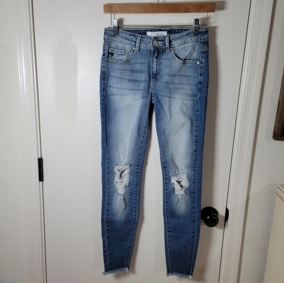 KanCan Cassandra Mid Rise Super Skinny Jeans | KanCan Jeans | Size 3/25 - Picture 1 of 9